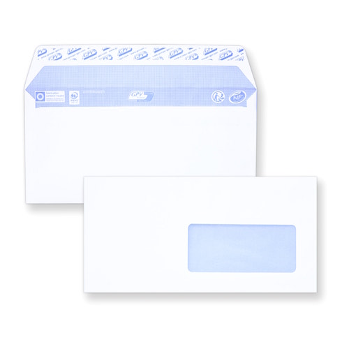 Enveloppes DL 110x220 avec fenêtre Choisir vos enveloppes DL 110x220 avec fenêtre