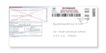 Bureaudeposte.net : récupérer un accusé réception de recommandé