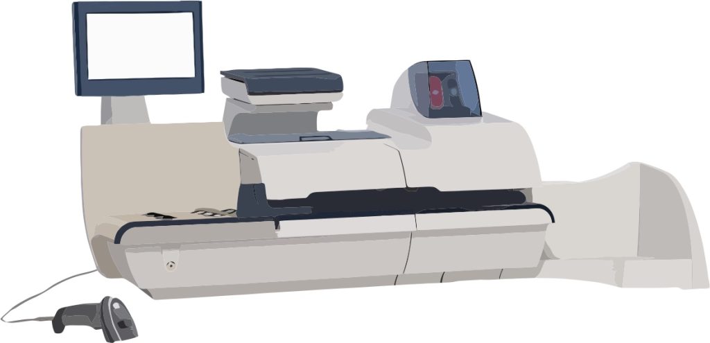 Pitney-Bowes-Machine-affranchir-Connect+3000 Bureaudeposte : commande de cartouches compatibles avec les modèles de machines à affranchir PITNEY BOWES Connect+ 3000