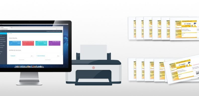 easyReco, logiciel de traçabilité courrier : préparation d'envoi de m'ailing en recommandé