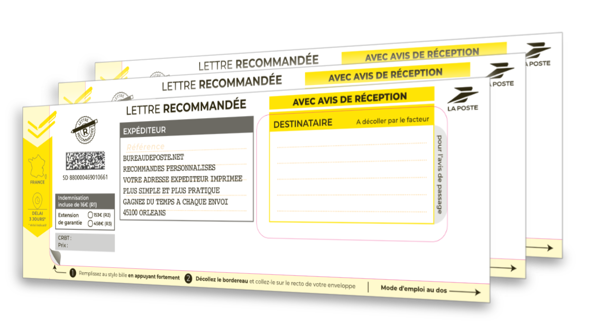 Recommandés manuels personnalisés Bureaudeposte.net