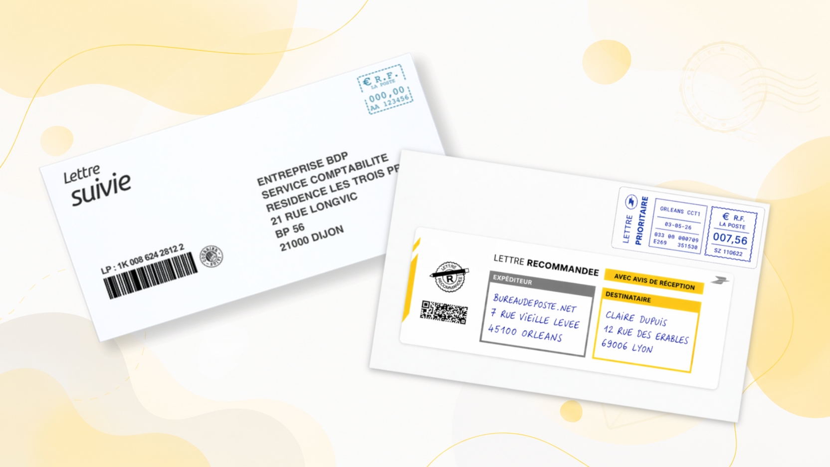 Lettre suivie ou lettre recommandée LRSD : quelle différence ? – Bureaudeposte.net